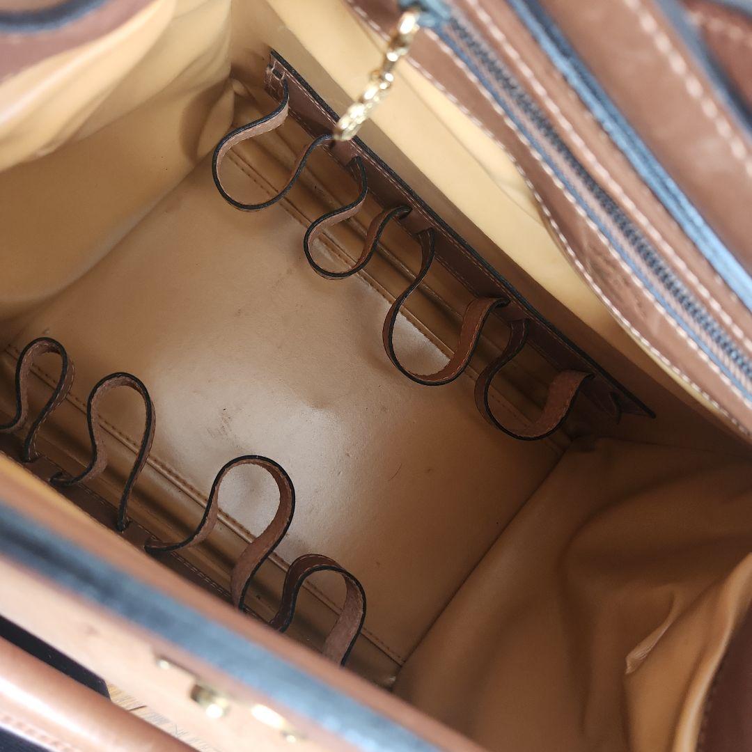 GUCCI　グッチ　バニティバッグ　本革