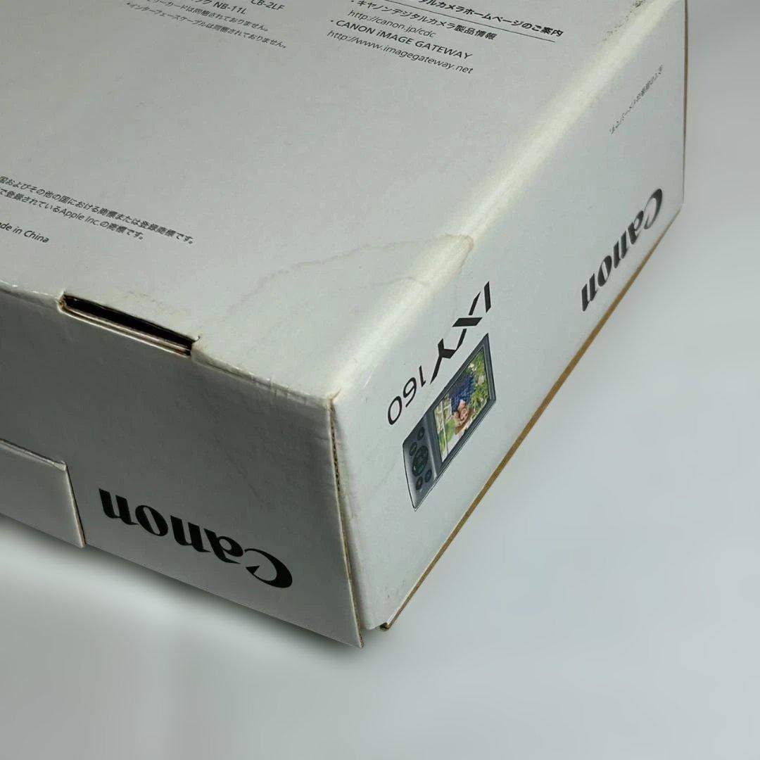 Canon IXY 160 コンパクトデジタルカメラ　【4GB SDカード付】