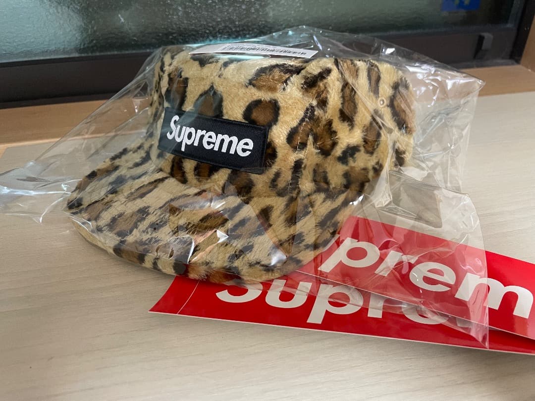 h*︎様 Supreme GOODENOUGH Camp Cap Leopard