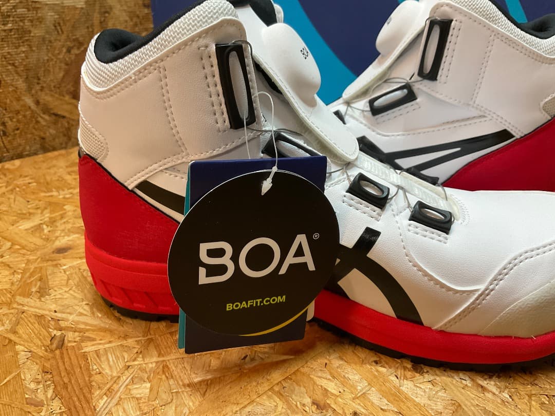 未使用 asics WINJOB CP304 BOA 安全靴 24.5 WIDE