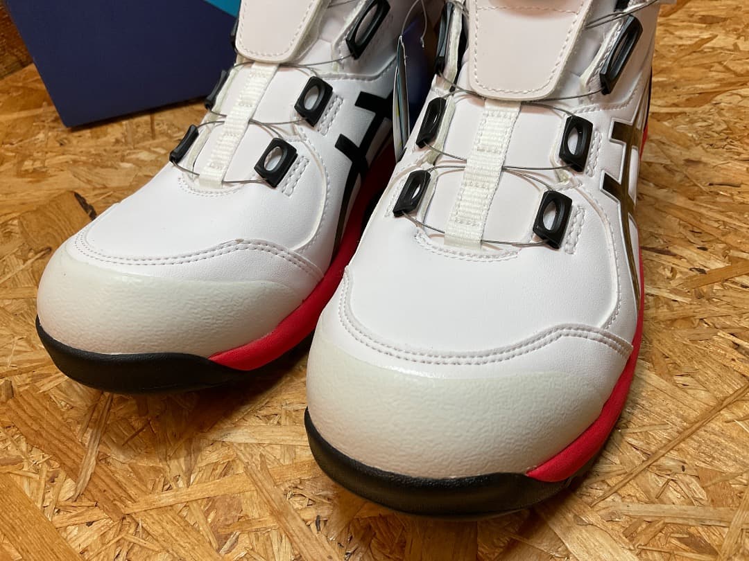未使用 asics WINJOB CP304 BOA 安全靴 24.5 WIDE