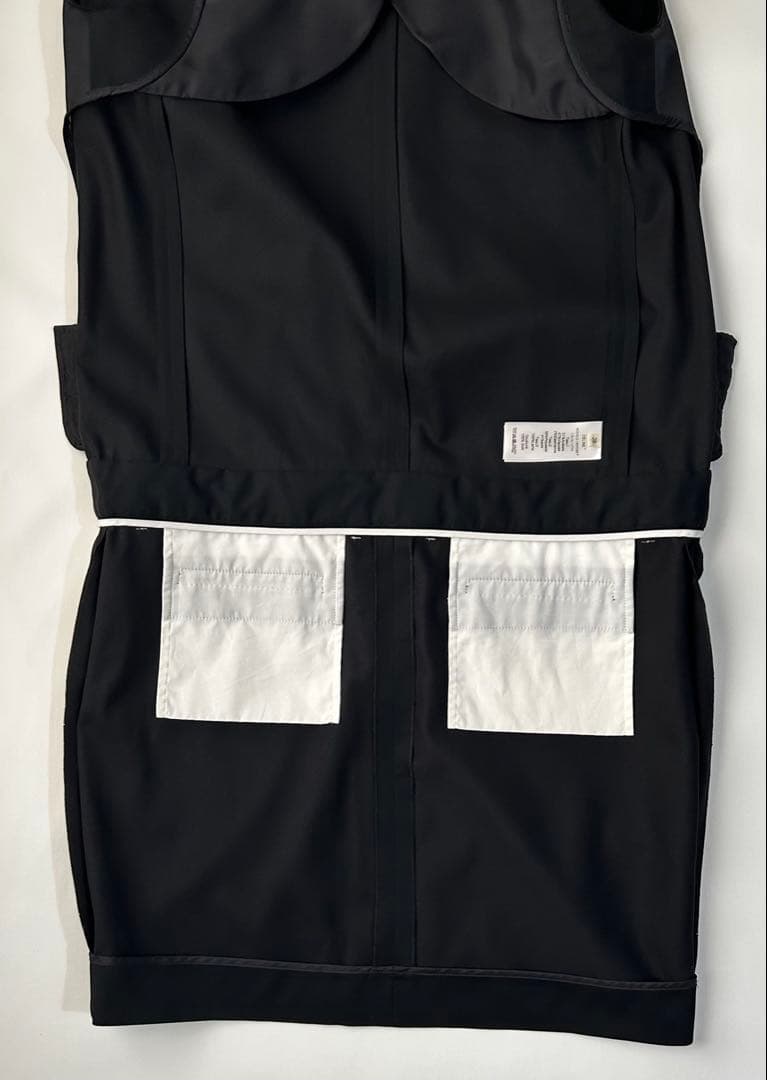 フランス製 celine フィービー期 タキシード オールインワン ワンピース黒