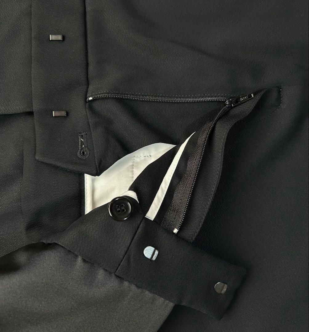 フランス製 celine フィービー期 タキシード オールインワン ワンピース黒