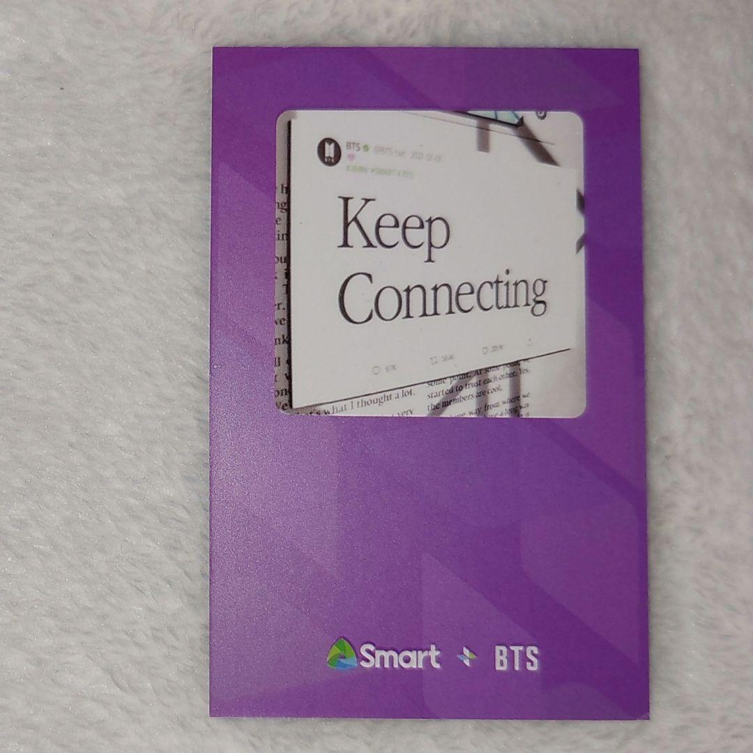 公式 smart×BTS フィリピン限定 コラボ フォトカード JIMIN