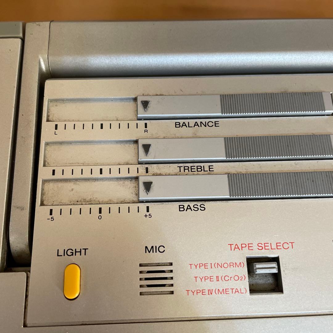 【ジャンク】SONY CFS-F40 ラジカセ FM/AMカセットプレーヤー