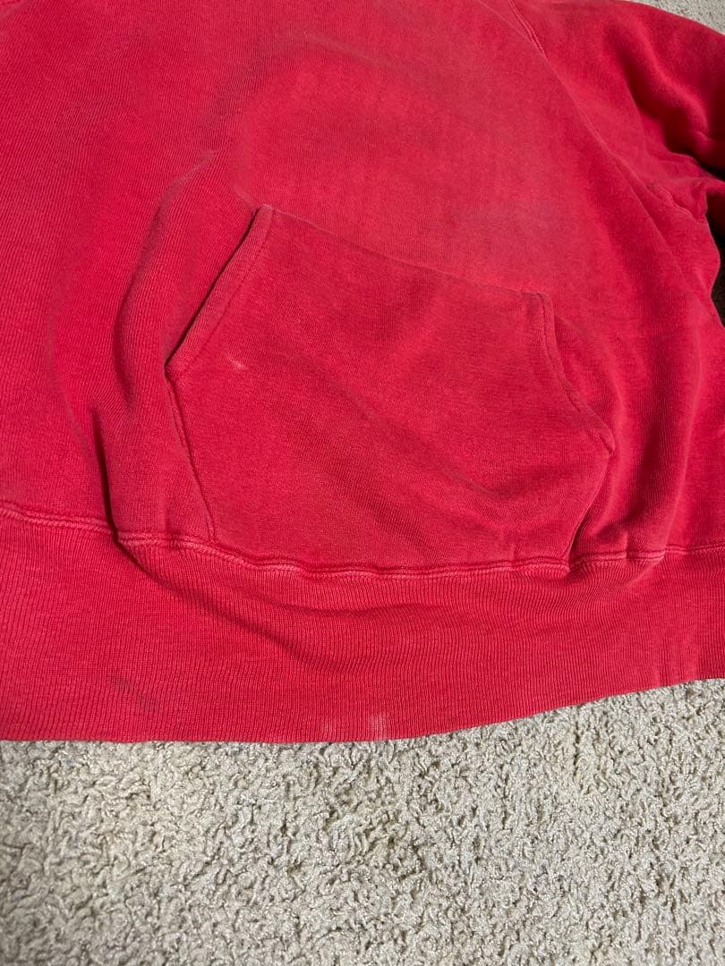 50s 60s ビンテージ パーカー ダブルフェイス 裏サーマル サンフェード