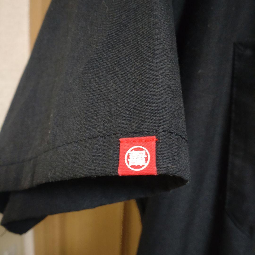 CRAZY KEN'S M/C 半袖ワークシャツ 黒