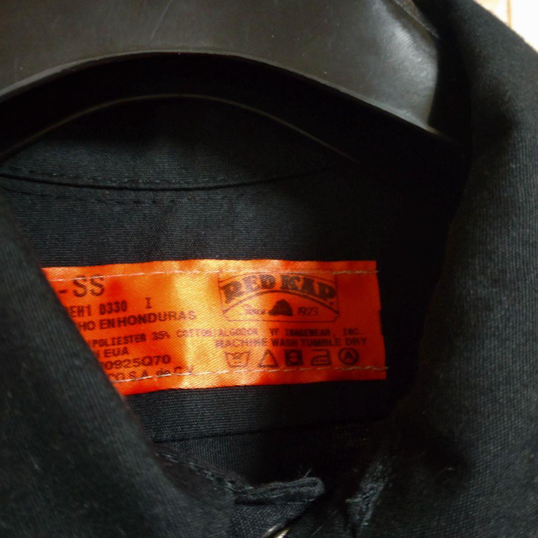 CRAZY KEN'S M/C 半袖ワークシャツ 黒