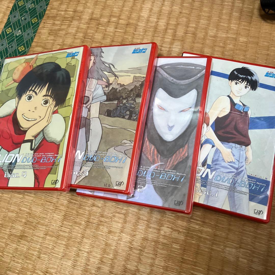 （新品未開封）赤い光弾ジリオン DVD-BOX 1、2セット