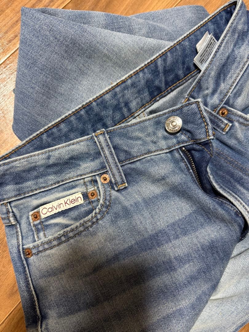 カルバンクライン　90sシグネチャーストレートジーンズ