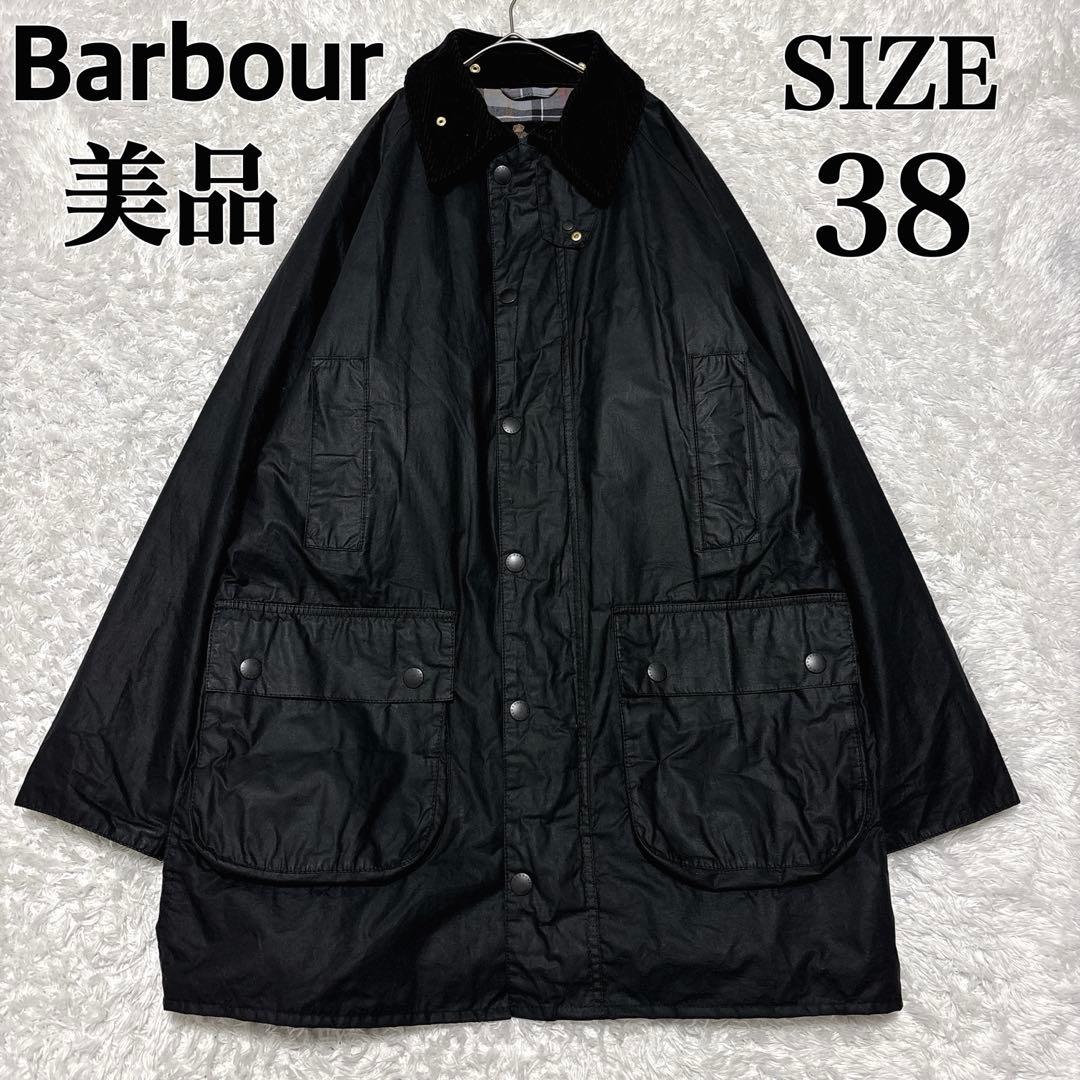 美品✨ Barbour Gamefair SHIPS別注 ワックス 黒 38