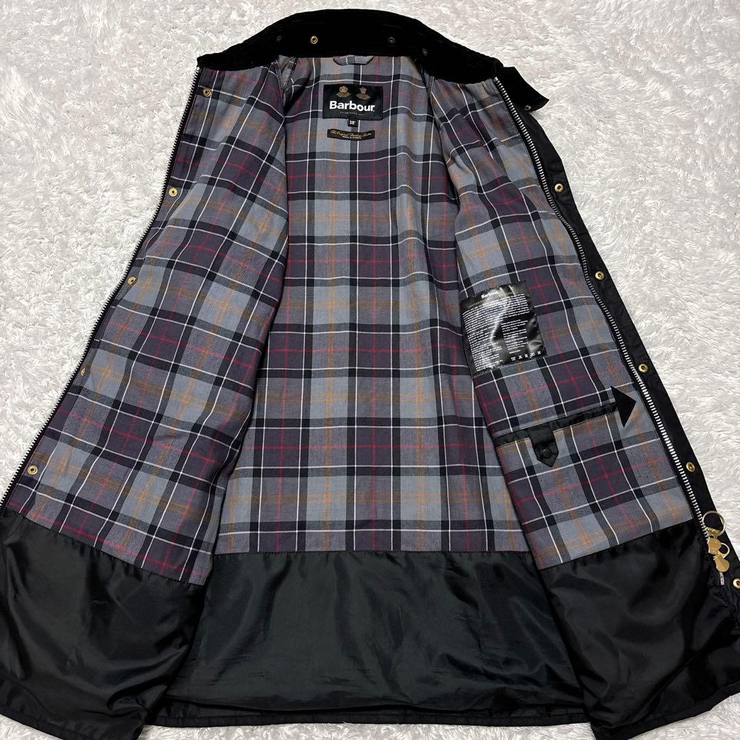 美品✨ Barbour Gamefair SHIPS別注 ワックス 黒 38
