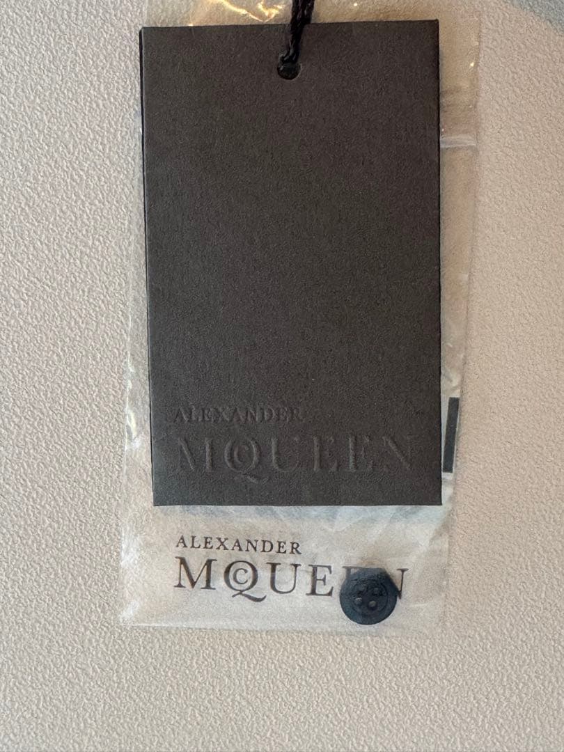 アレキサンダーマックィーン ALEXANDER McQUEEN 黒　ロングシャツ