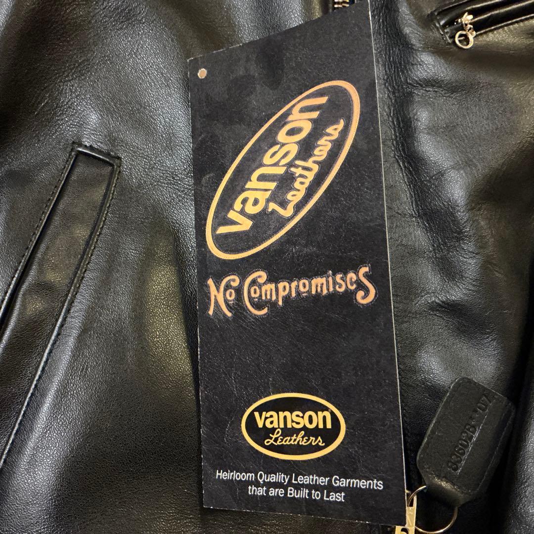 Vanson enfield サイズ36 試着のみ