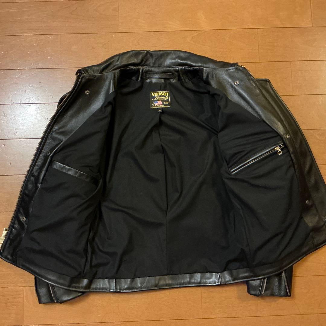 Vanson enfield サイズ36 試着のみ