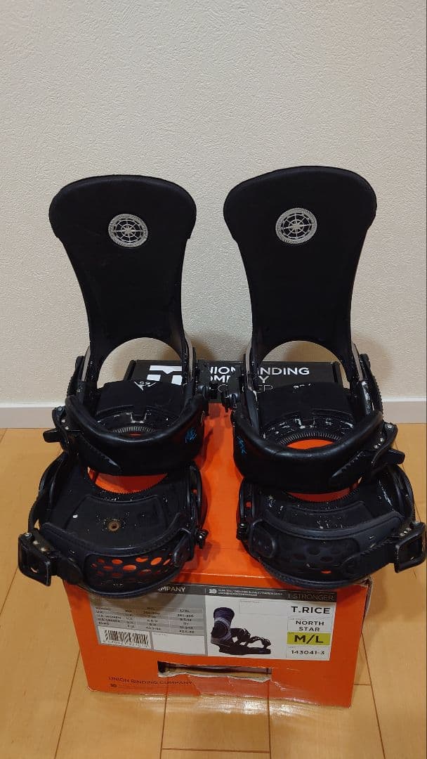 Union Bindings T.RICE　 M/L ブラック