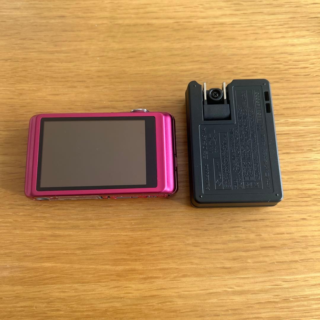 動作確認済　Panasonic LUMIX DMC-FH7 ピンク　カメラ