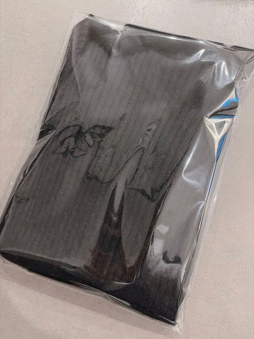 Drawer ドゥロワー　18G カシミヤシルク　リブタートルニット