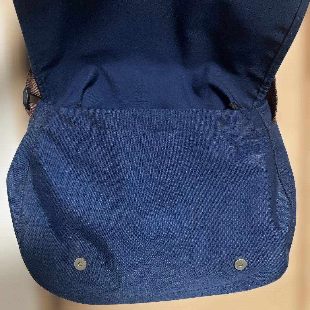 希少フランス製【エルベシャプリエ】廃盤メッセンジャーバッグ ショルダー フラップ