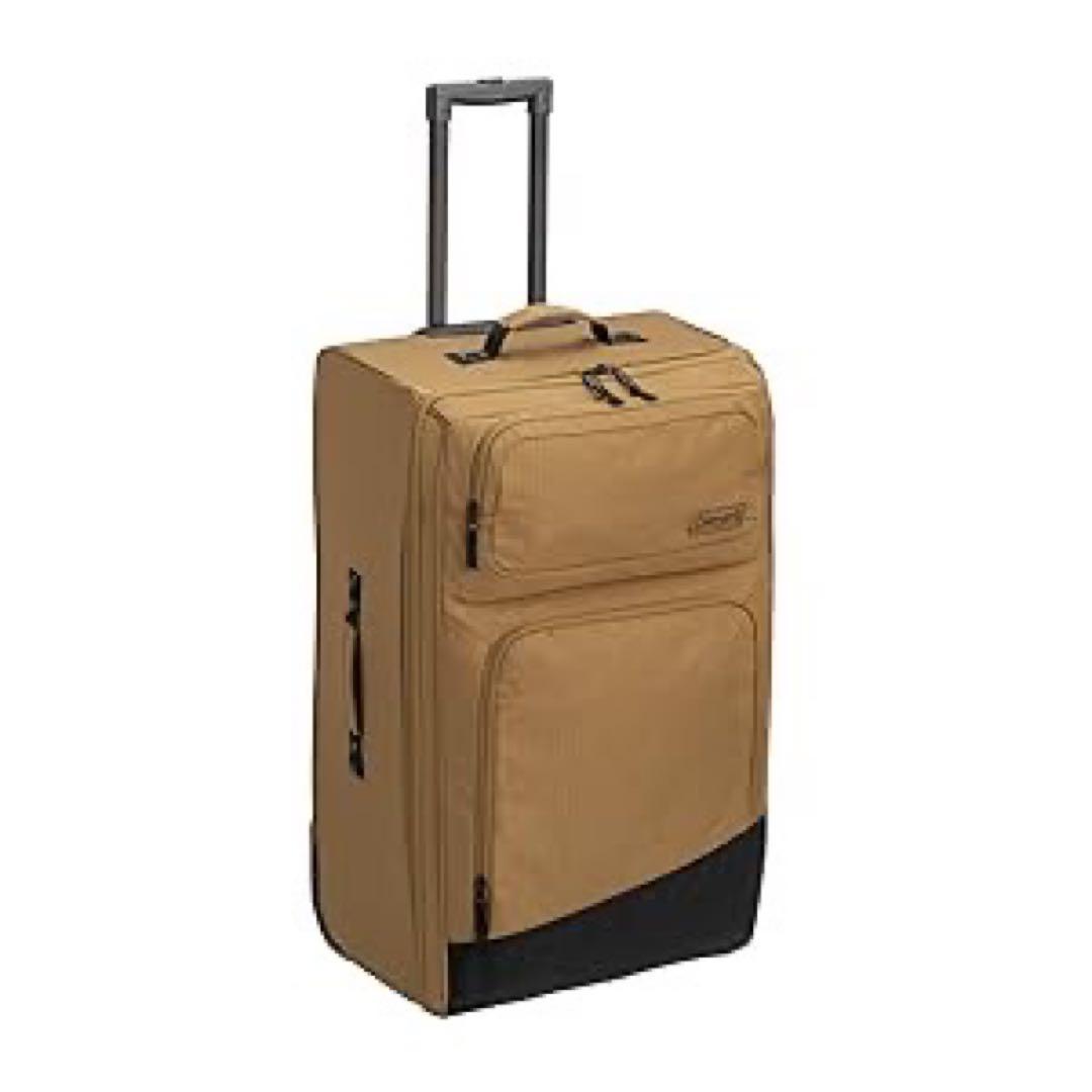 【新品未使用未開封】Colemanベージュナイロンキャリーカート 中型