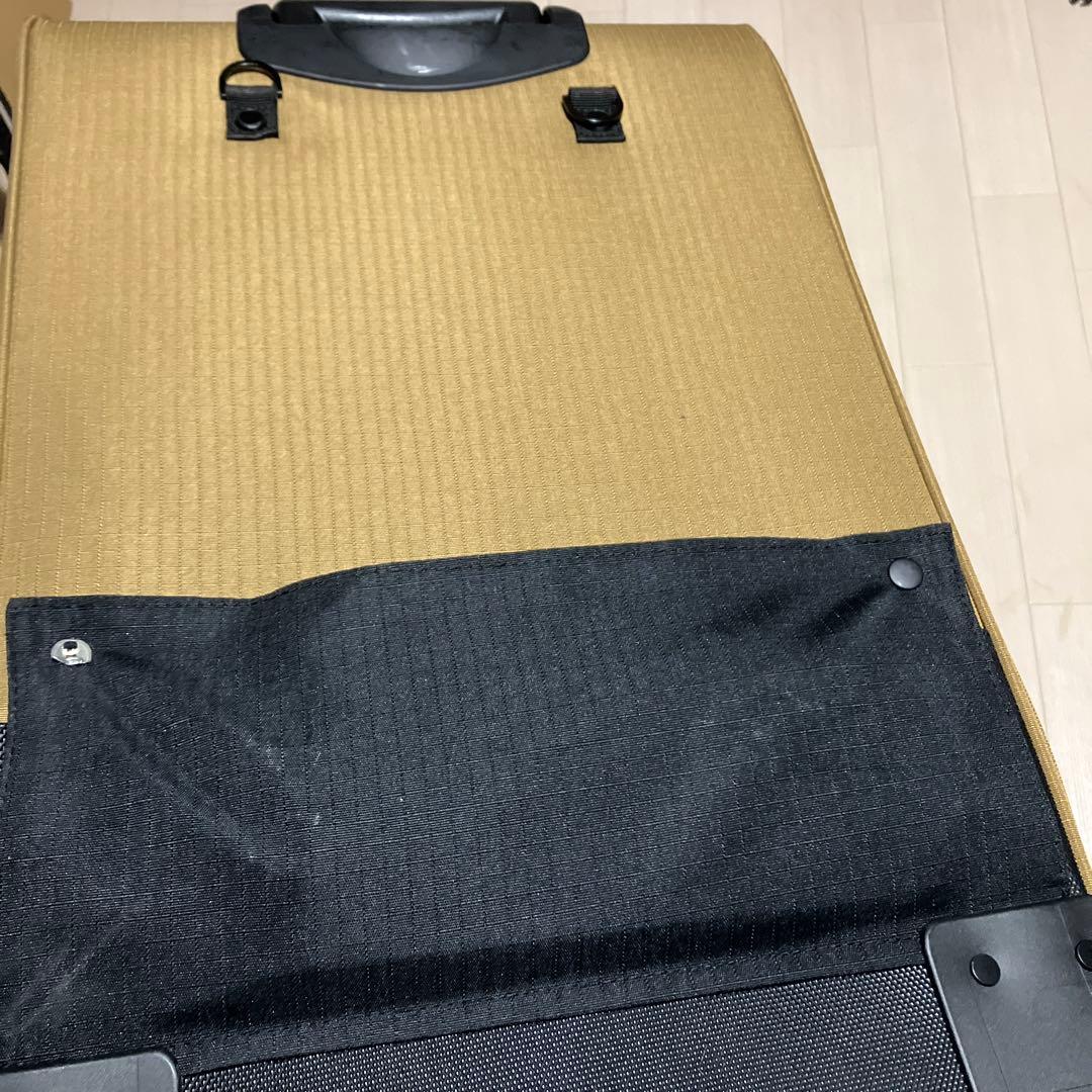 【新品未使用未開封】Colemanベージュナイロンキャリーカート 中型