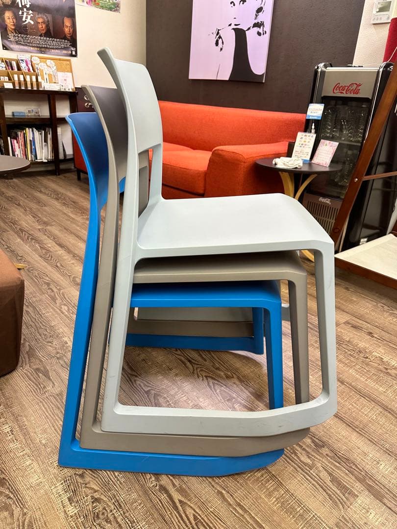 vitra ヴィトラ Tipton ティプトン チェア ブルーx1