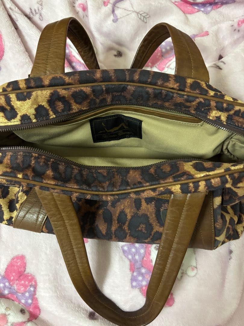 ヒステリックグラマー ヒョウ柄 ボストンバッグ