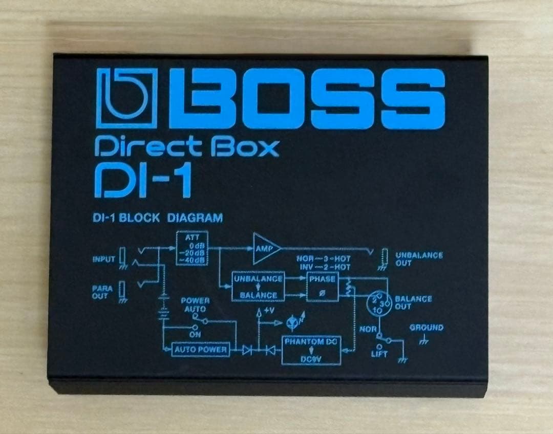 BOSS DI-1 Direct Box 開封未使用美品