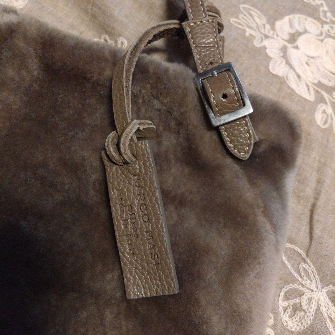 MARCO MASI ムートンバッグ shadeにて購入