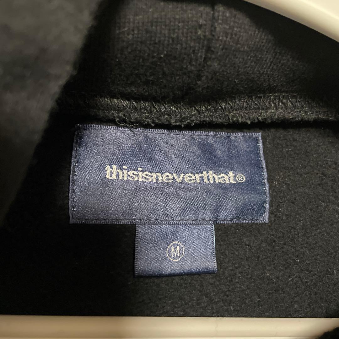 thisisneverthat 黒パーカー