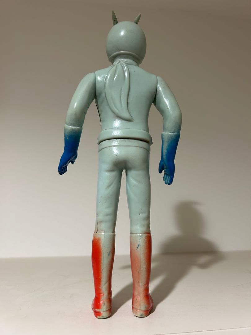 全長約23cm 大変希少なデカい　無版権　仮面ライダー　当時物　パチ　70年代