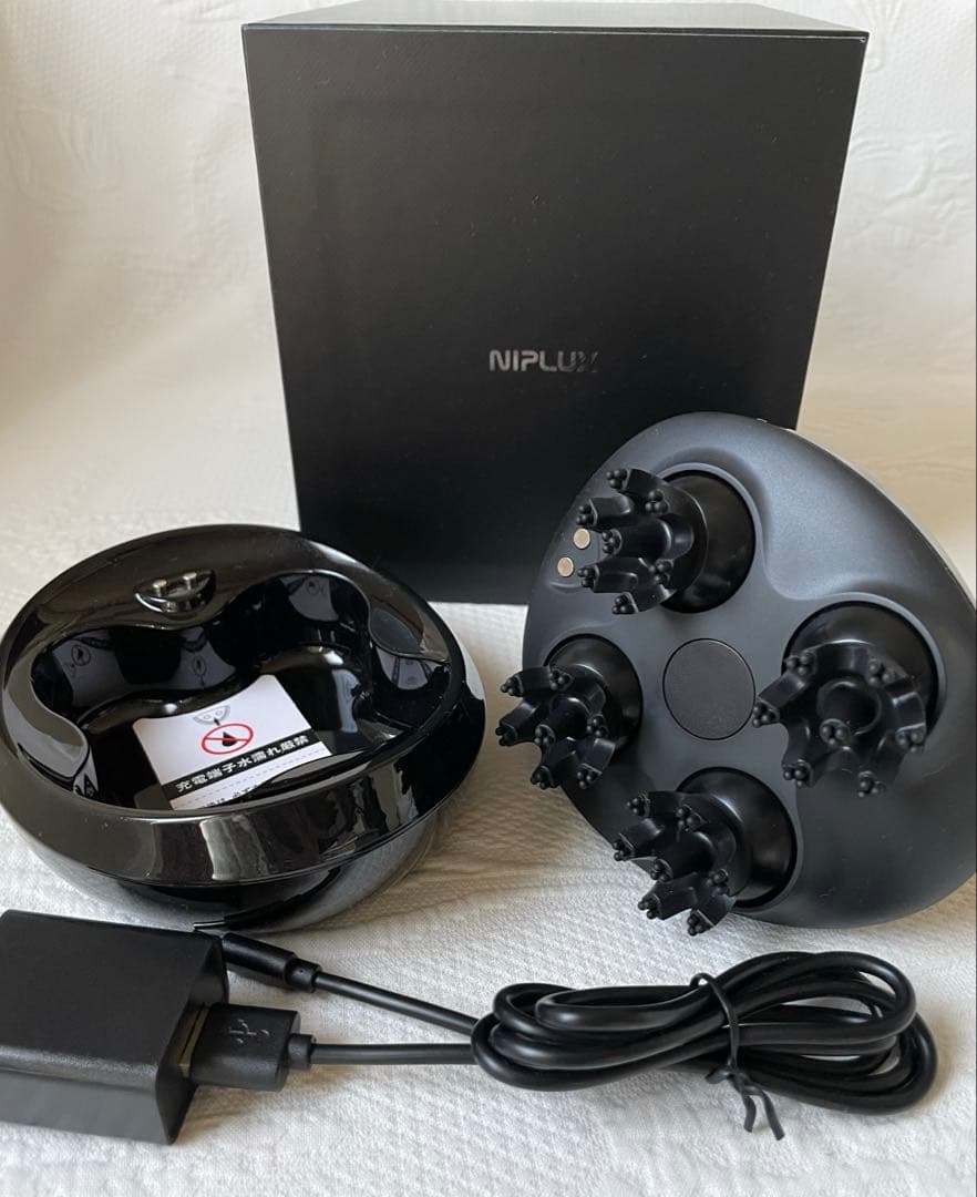 【美品】NIPLUX EMS LED ヘッドスパ　美顔器　マッサージお値下げ！