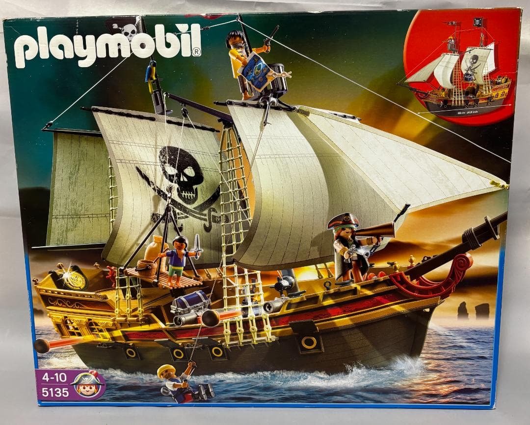 新品未開封★PLAYMOBIL (プレイモービル) 海賊船 5135