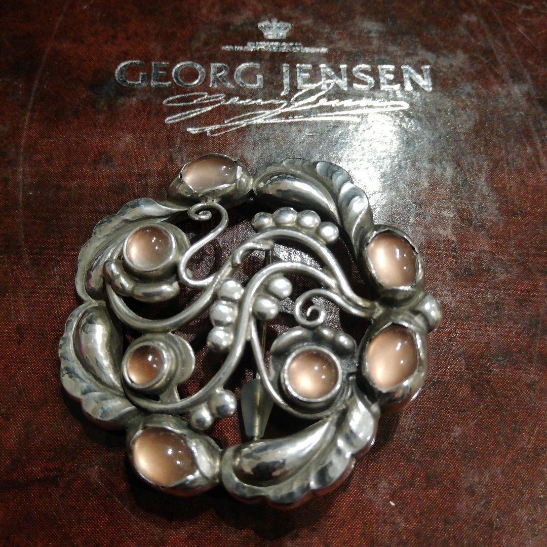 美しい石色☆ブローチ #159　ローズクオーツ　箱なし価格