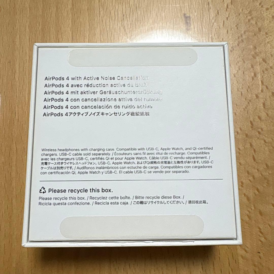 Apple AirPods4 ANC搭載 左耳のみ+充電ケース 正規品