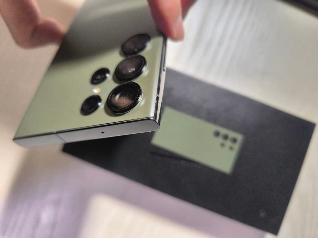 Galaxy S23 ultra グリーン SIMフリー 256GB【中古】