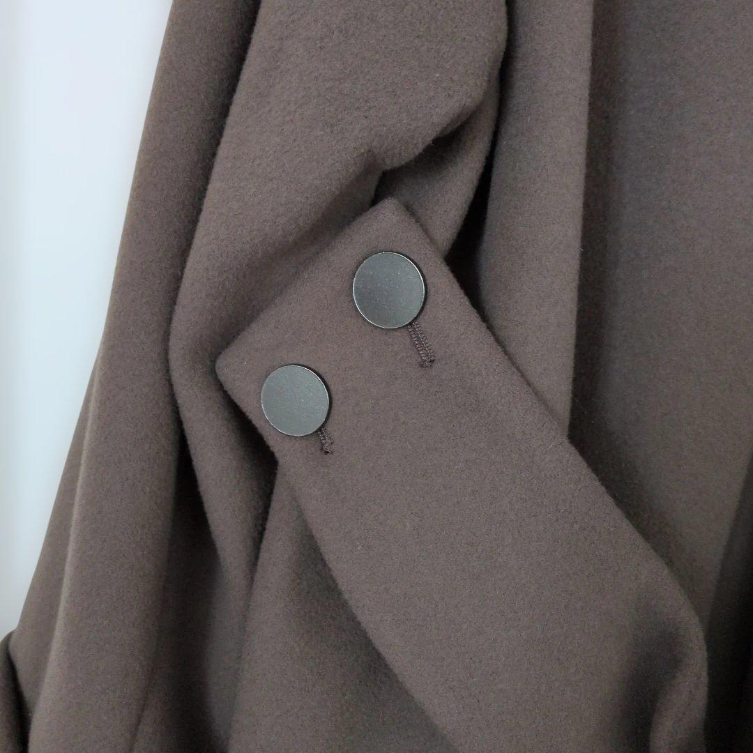 Styling/ ロングチェスターコートkeishirahataブラウン