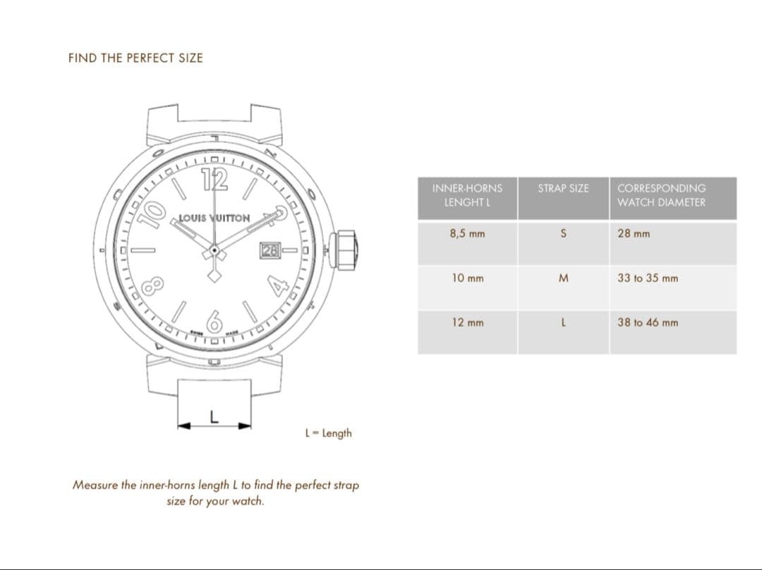 LOUIS VUITTON タンブール モノグラム ラバーストラップ ブラック