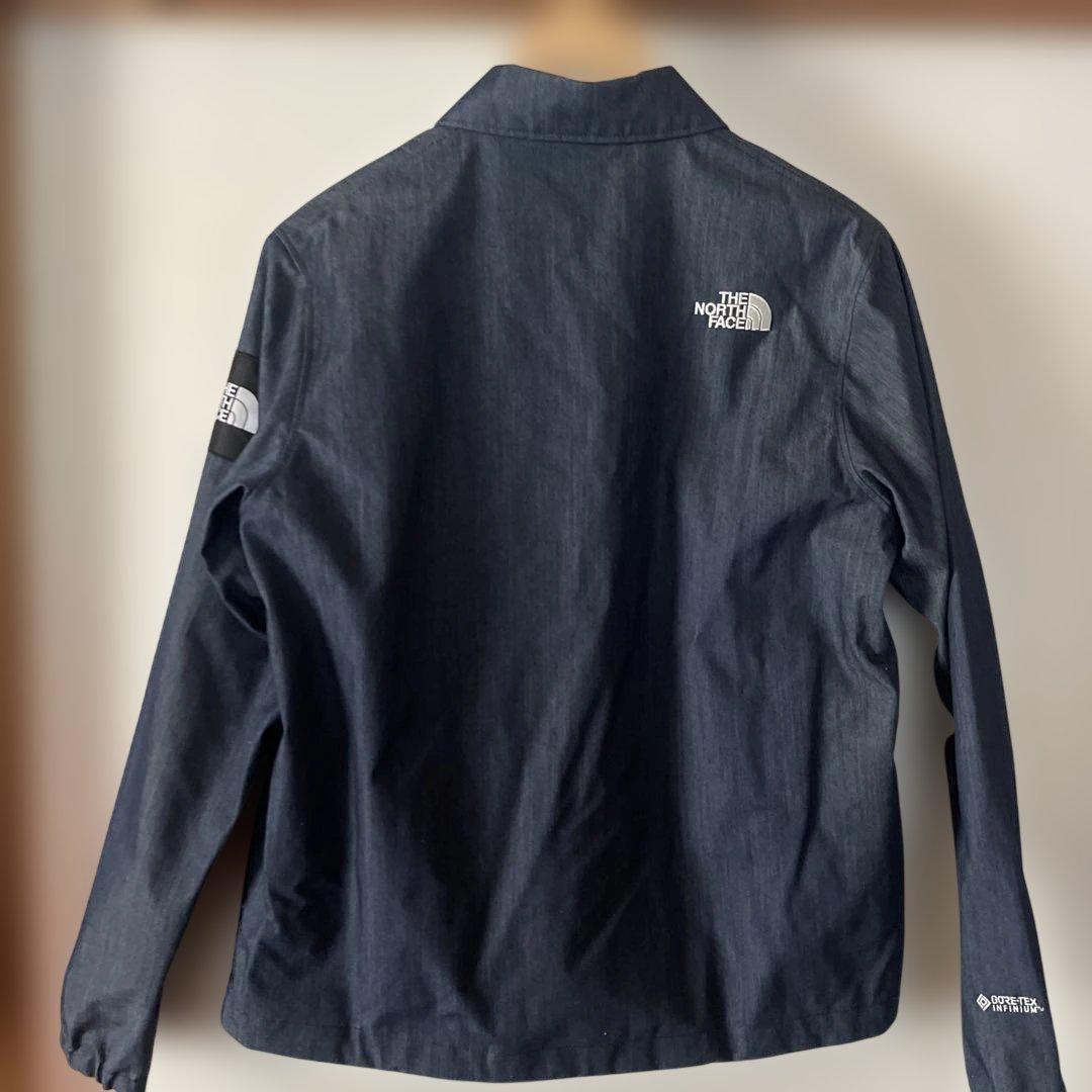 ノースフェイス デニム コーチジャケット GORE.TEX サイズS