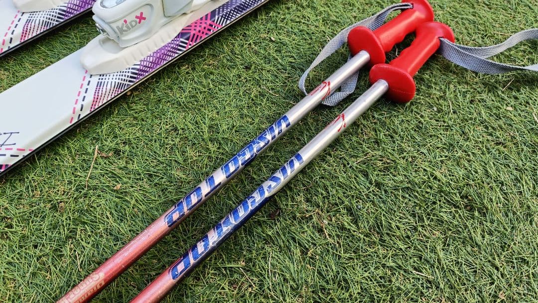 子ども用スキーセット ヘルメットとバッグ付