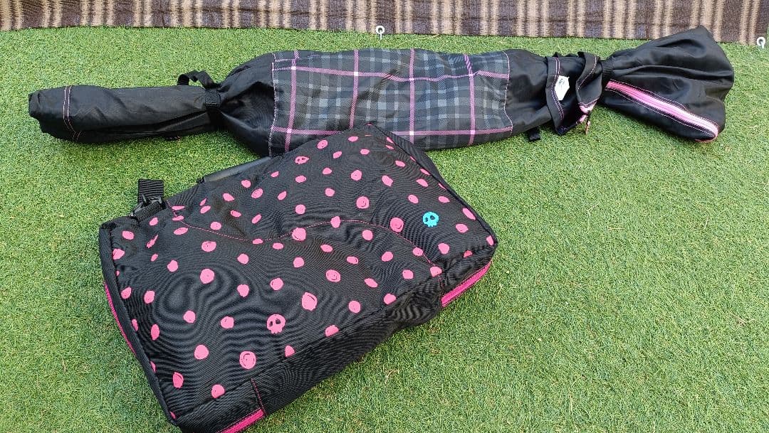 子ども用スキーセット ヘルメットとバッグ付