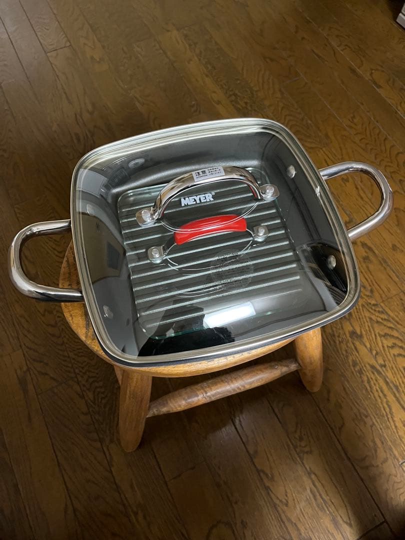 MEYER　マイヤー　スクエアグリルパン　24㎝
