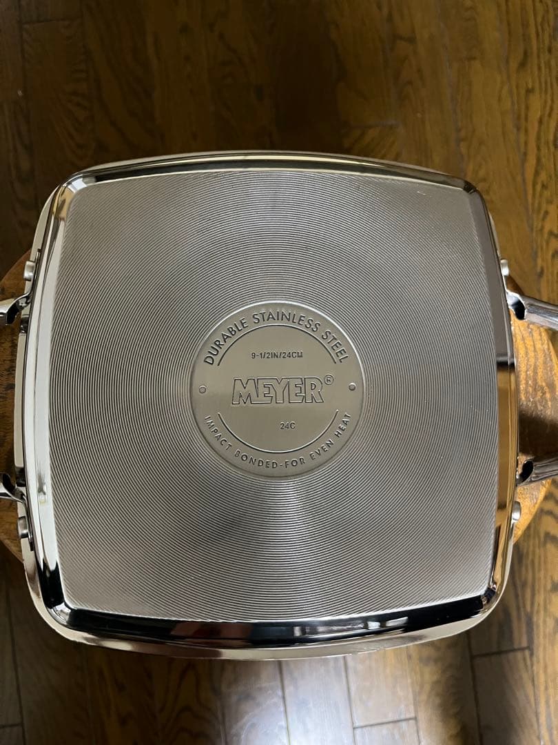 MEYER　マイヤー　スクエアグリルパン　24㎝