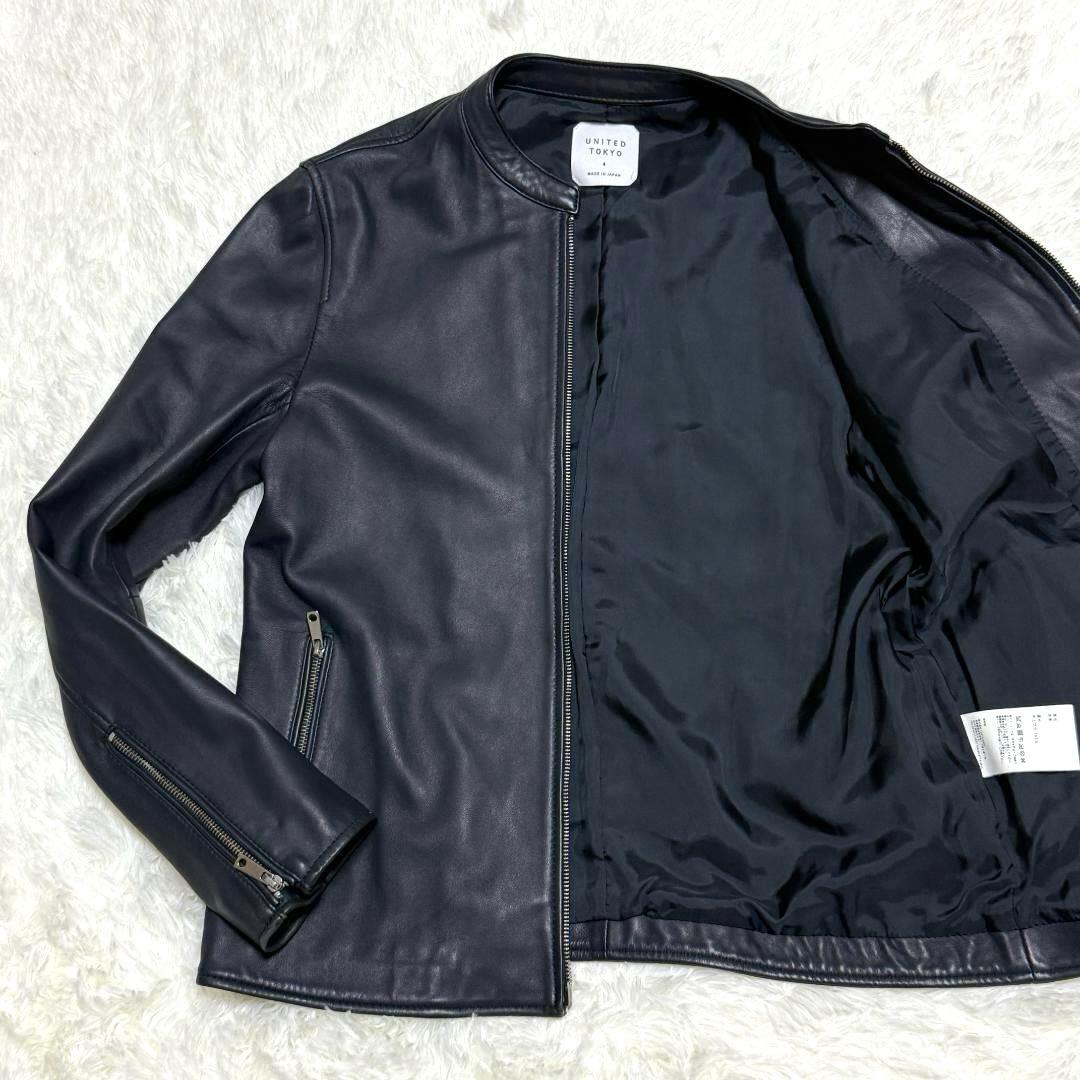希少XL✨UNITED TOKYO シングルライダース レザージャケット