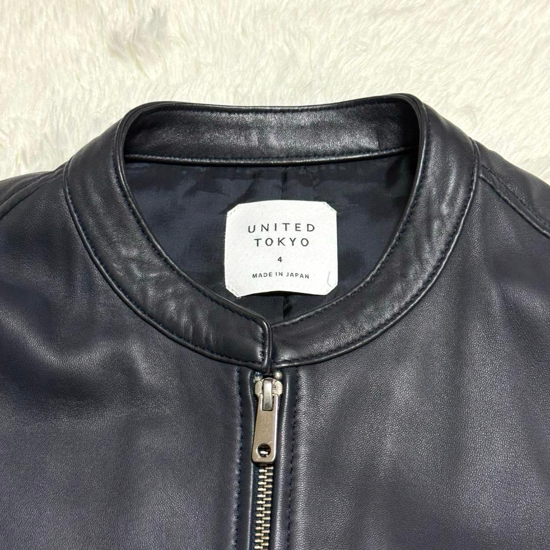 希少XL✨UNITED TOKYO シングルライダース レザージャケット