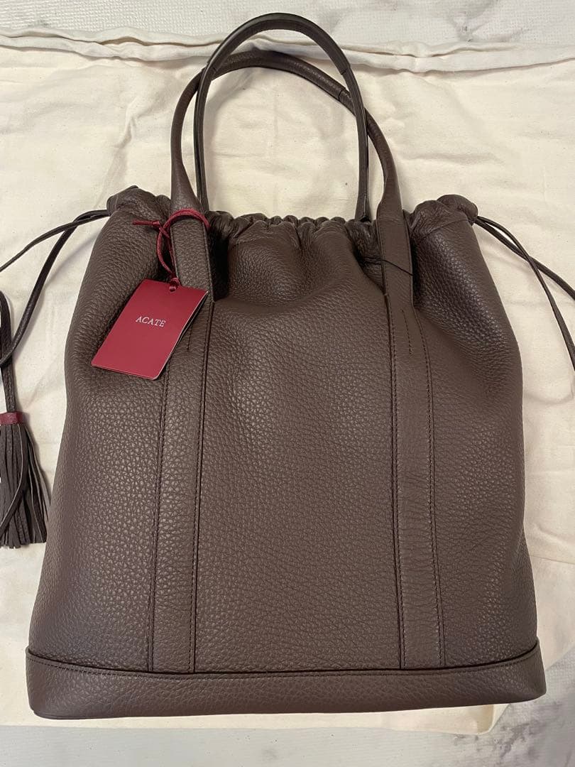 ACATE アカーテ 新品 BAMBINO レザートートバッグ