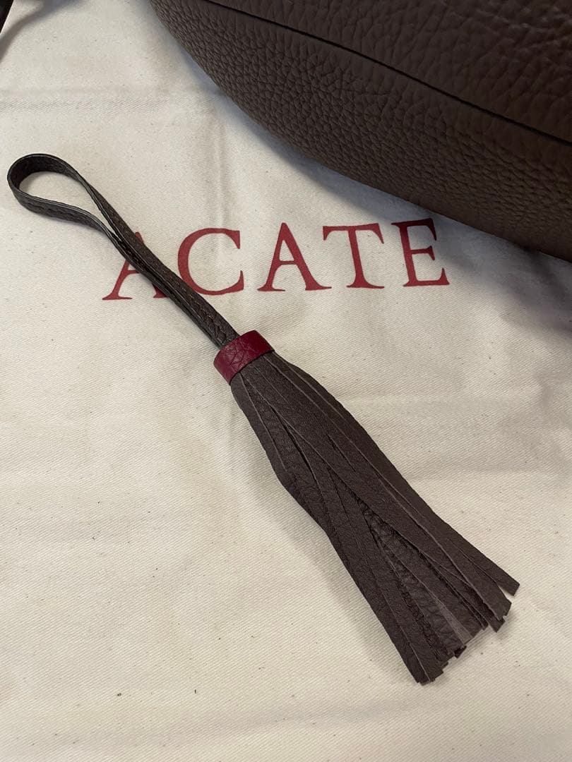 ACATE アカーテ 新品 BAMBINO レザートートバッグ