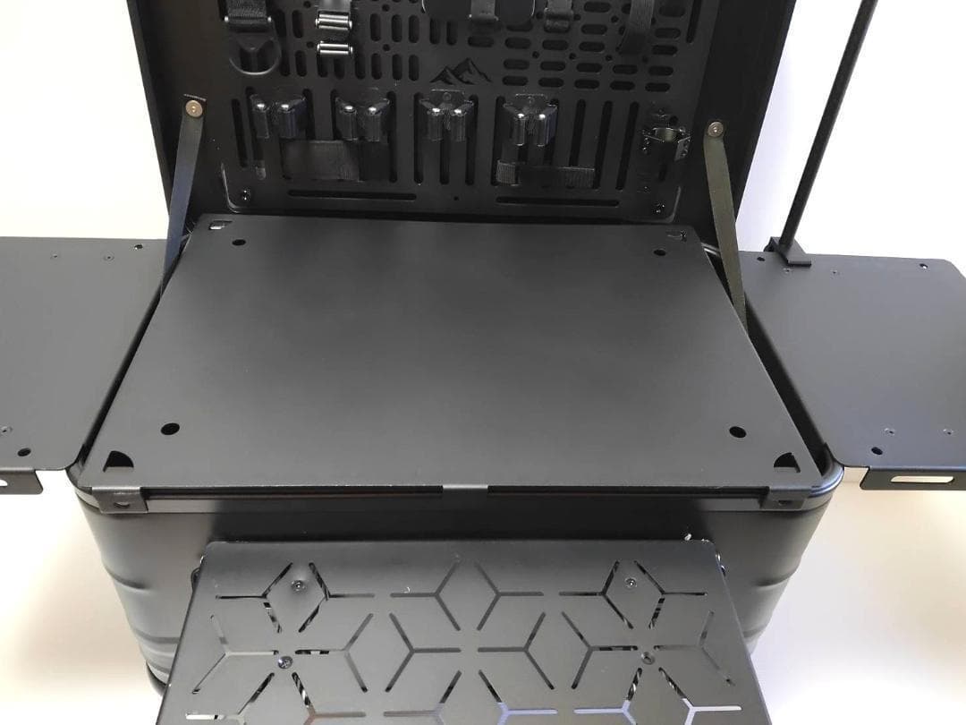 アルミコンテナ　50L　サイドパネル　前面センターパネル　キャンプ　アウトドア