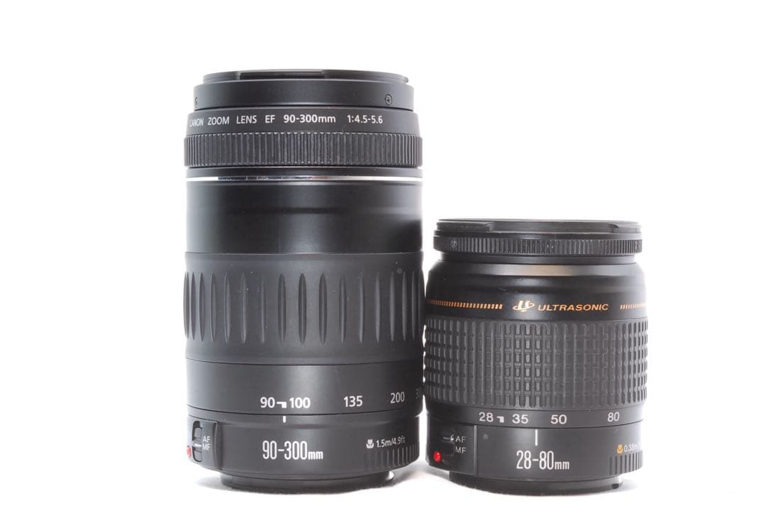 Canon Kiss X2/一眼レフカメラ/超望遠レンズ付Wレンズ/入門機