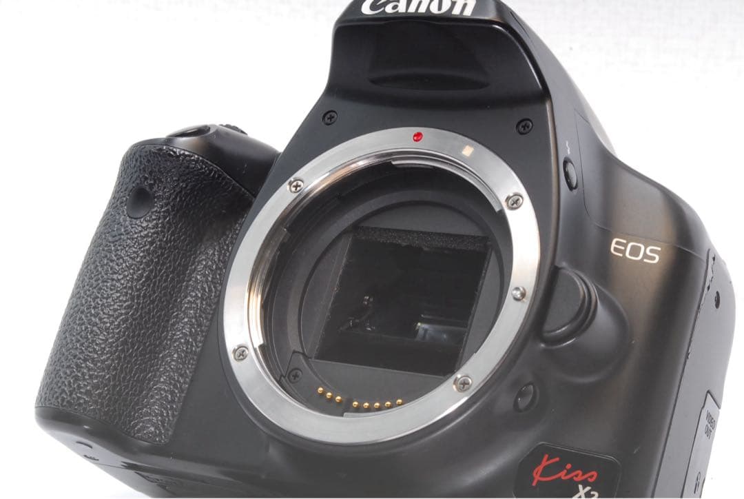 Canon Kiss X2/一眼レフカメラ/超望遠レンズ付Wレンズ/入門機